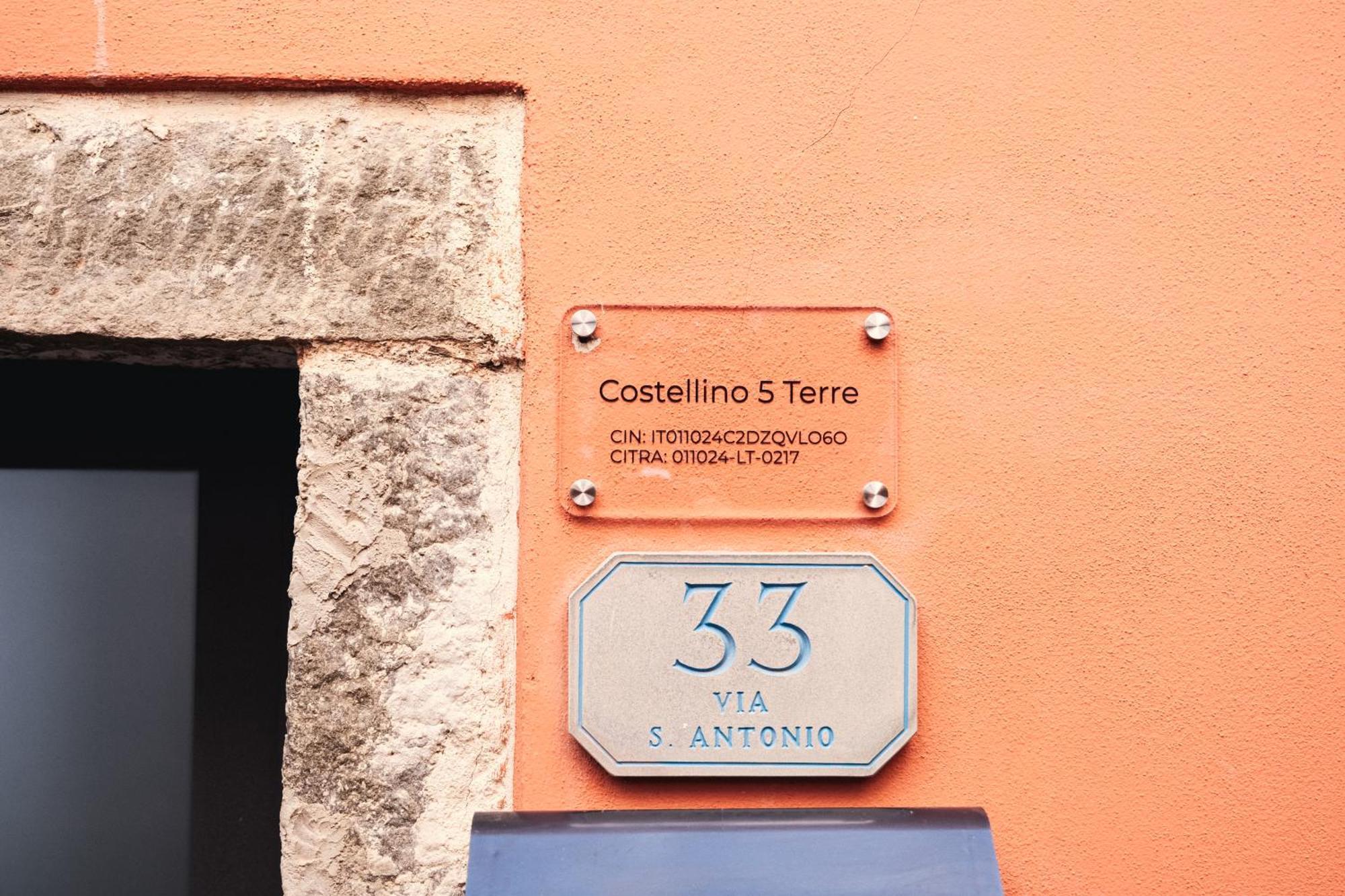 Costellino 5 Terre Riomaggiore Exteriér fotografie